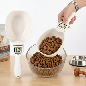MURA Smart Pet Scoop: Precision Digital Scale with fl.oz/g for Dog & Cat, Stop Overfeeding & Keep Your Pet Healthy