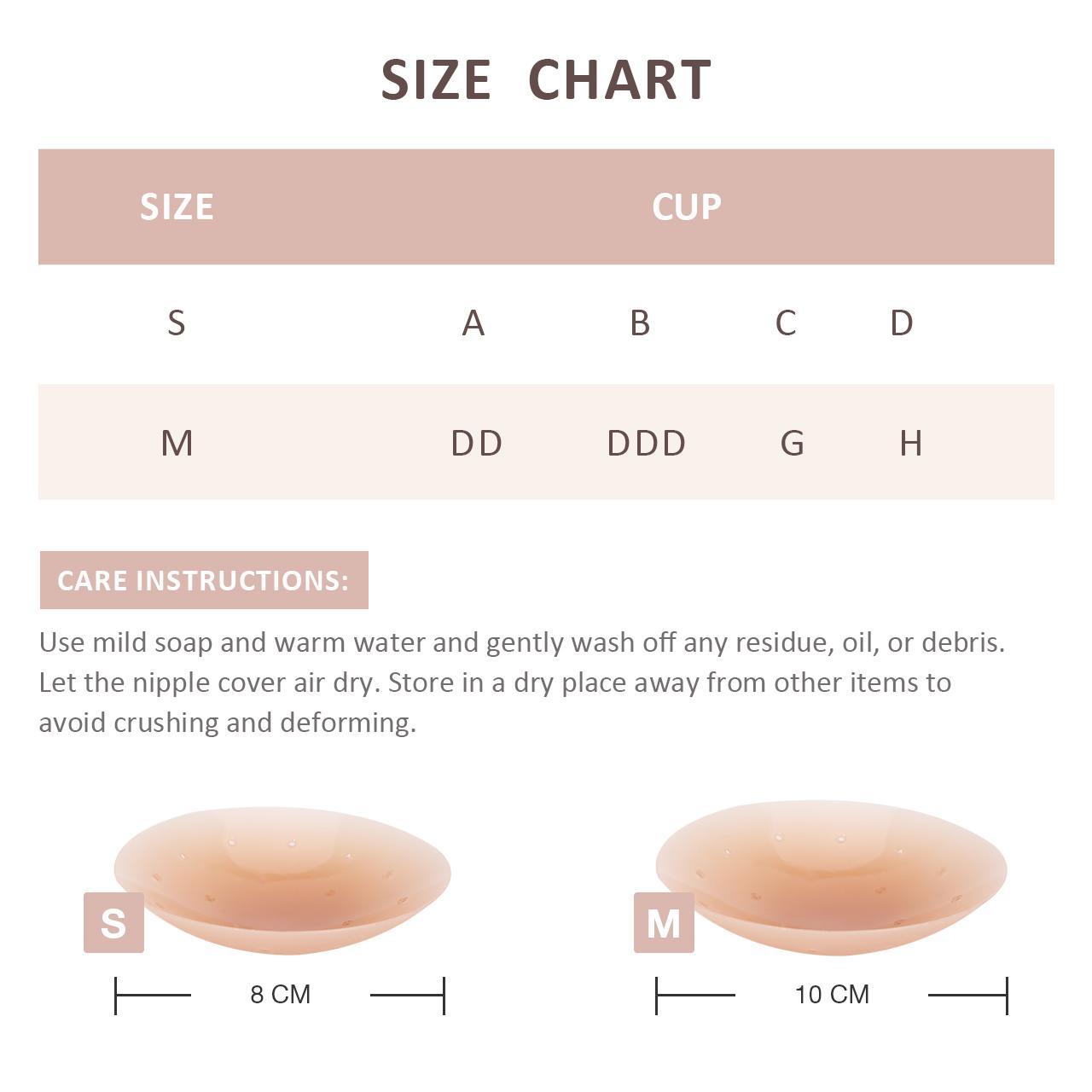FeelinGirl Self Adhesive Bra 100% Silicone Lightweight Comfortable for Backless Dress Reusable Nipple Cover Womenswear