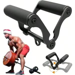 V Bar Ar Row Mine Andle Attachment For Barbell Bars, Mine Double D Row Andle Ps With Non Rubber Ps, TRow Attachment For Ic Strength Training Bars