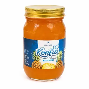 Konfiti Pineapple Jam - Sweet Tropical Fruit Spread