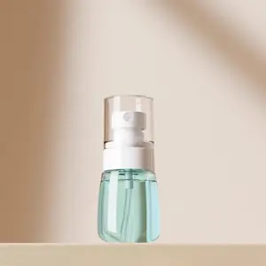 3pcs/2pcs/1pc portable spray bottle, transparent travel spray bottle, reusable spray bottle for cosmetics, skincare products, perfume, and makeup tools