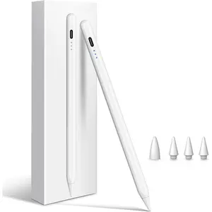 Stylus pen for iPad 2025-2018 with faster charge, tilt sensor pencil compatible with iPad 10/9/8/7/6,11th A16, air 11/13 M2/M3, pro 11/13 M4,Pro 12.9 ", air 5/4/3, mini 7/6/5