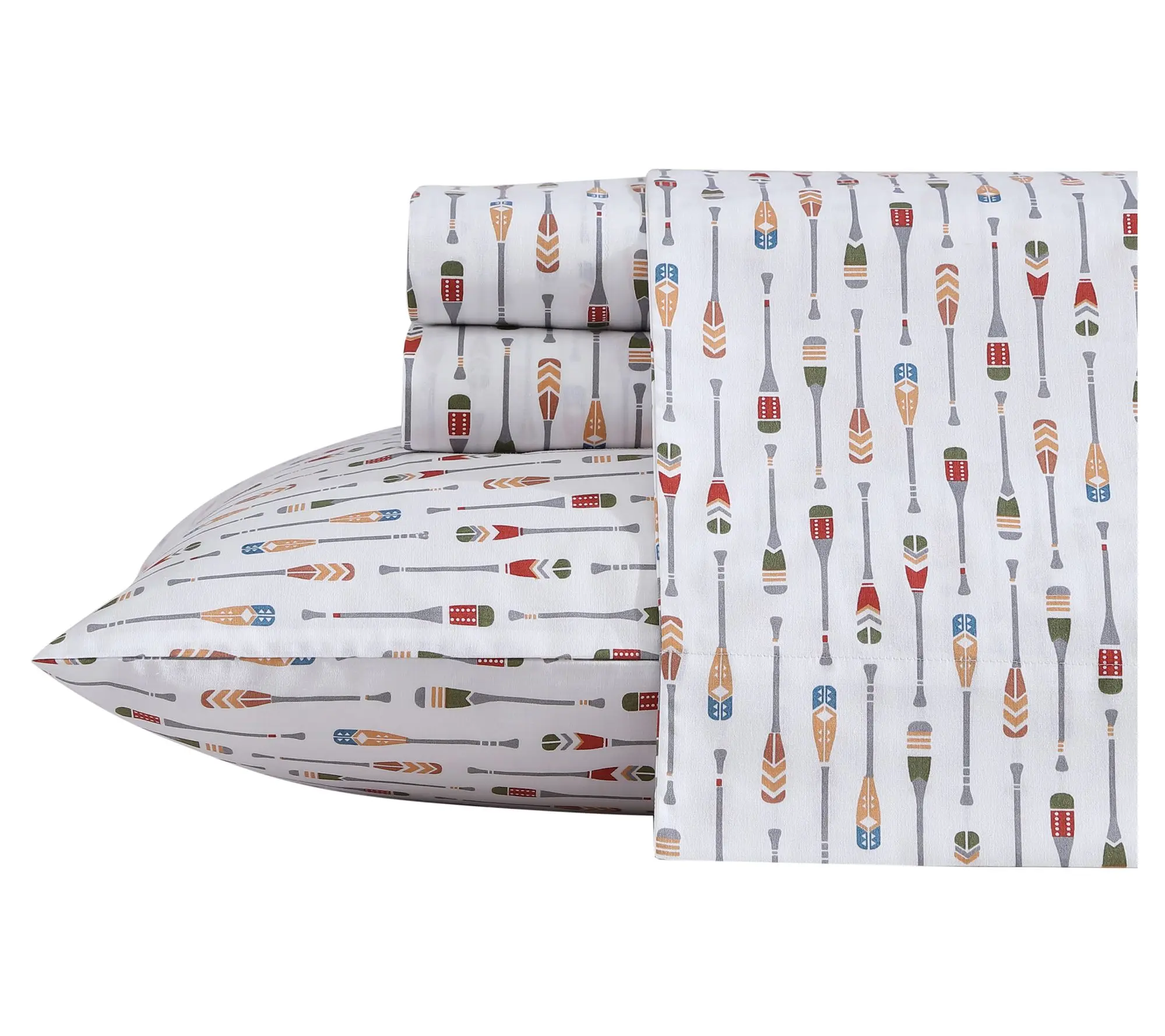 Eddie Bauer Canoe Lake Paddle Twin Sheet Set