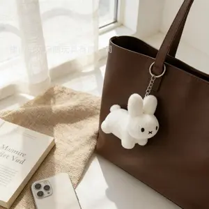 Kawaii Miffy Cute Handheld Doll Super Cute Mini Rabbit Bag Pendant Desktop Ornament Gift Toys