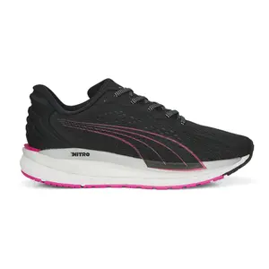 PUMA Womens Magnify Nitro Surge Running Sneakers Shoes - Black