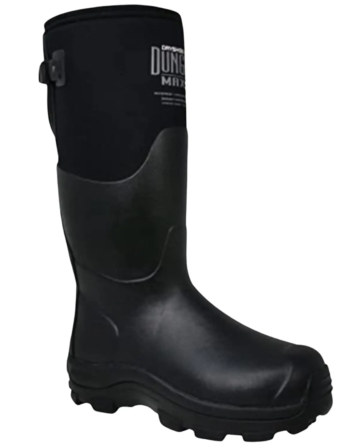 Dryshod Men's Men'S Dungho Max Gusset Extreme Cold Pull On Rubber Barnyard - Dhmg-Mh-Bk