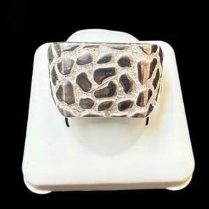 Nugget Ring Silver