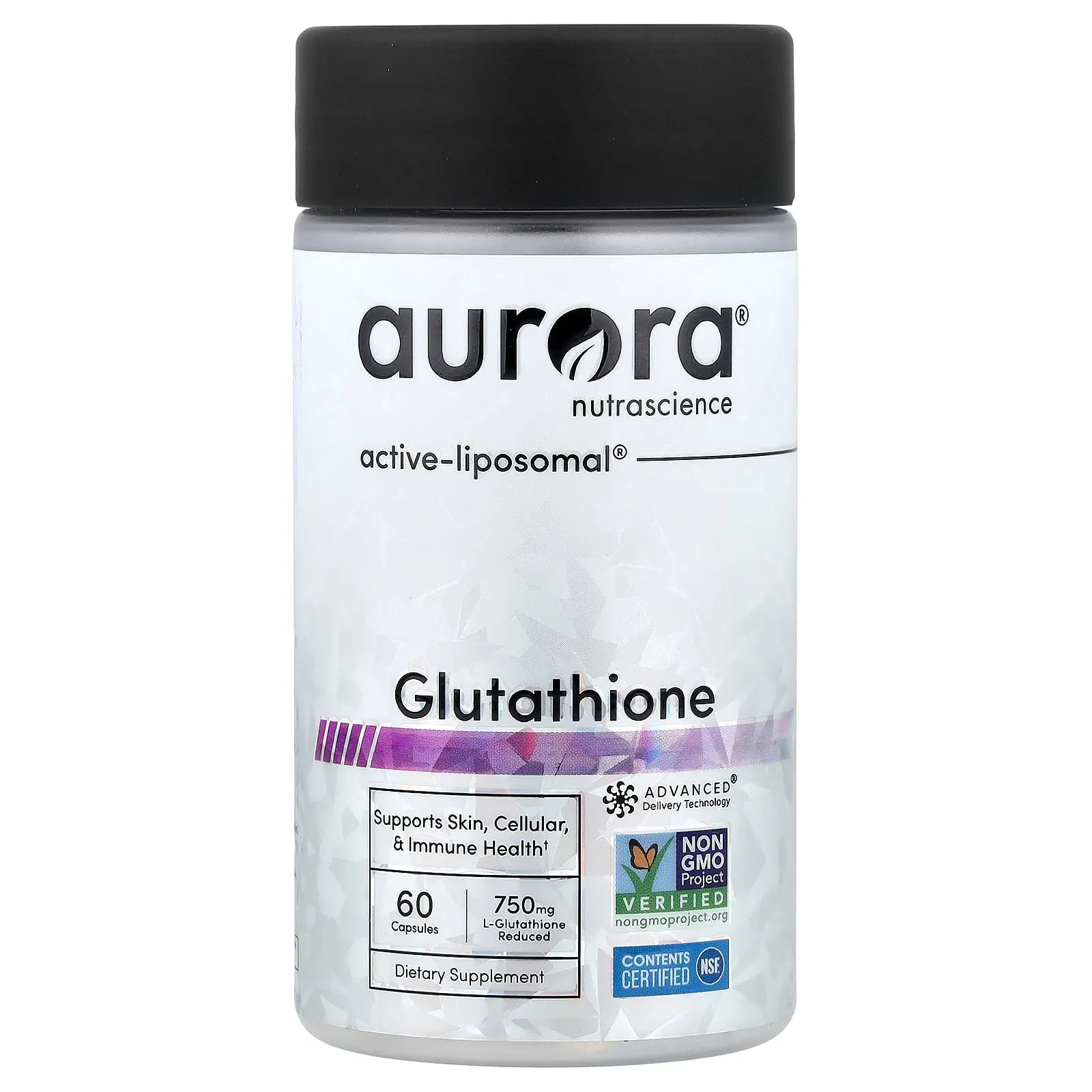 Aurora Nutrascience Glutathione, 60 Capsules
