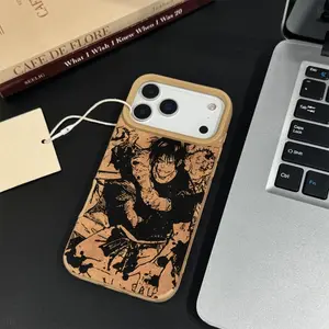 Anime Abstract PU Leather Case! Skin-Friendly Warm for Winter | iPhone 11 12 13 14 15 16 17 Pro Max Air Plus #AnimeArt #SkinFriendly #WinterEssential