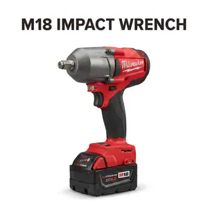 Milwaukee M18 FMTIWF12 18V Cordless Impact Wrench 900Nm High Torque Power Tool For Automotive Repair Truck Maintenance Heavy Duty Construction Use kit