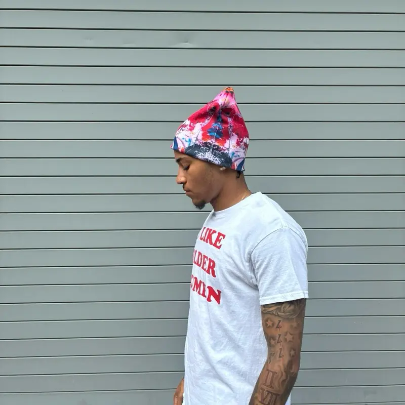 Rueindustries Graffiti Beanie - Expressive Colorful Design for Unique Style and Self-Expression