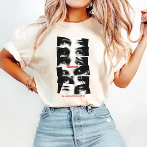 Obsession Movie T-shirt: Vintage Horror Movie Unisex Graphic Tee, Obsession Nikki Eyes Shirt, Unisex Tee for Fan