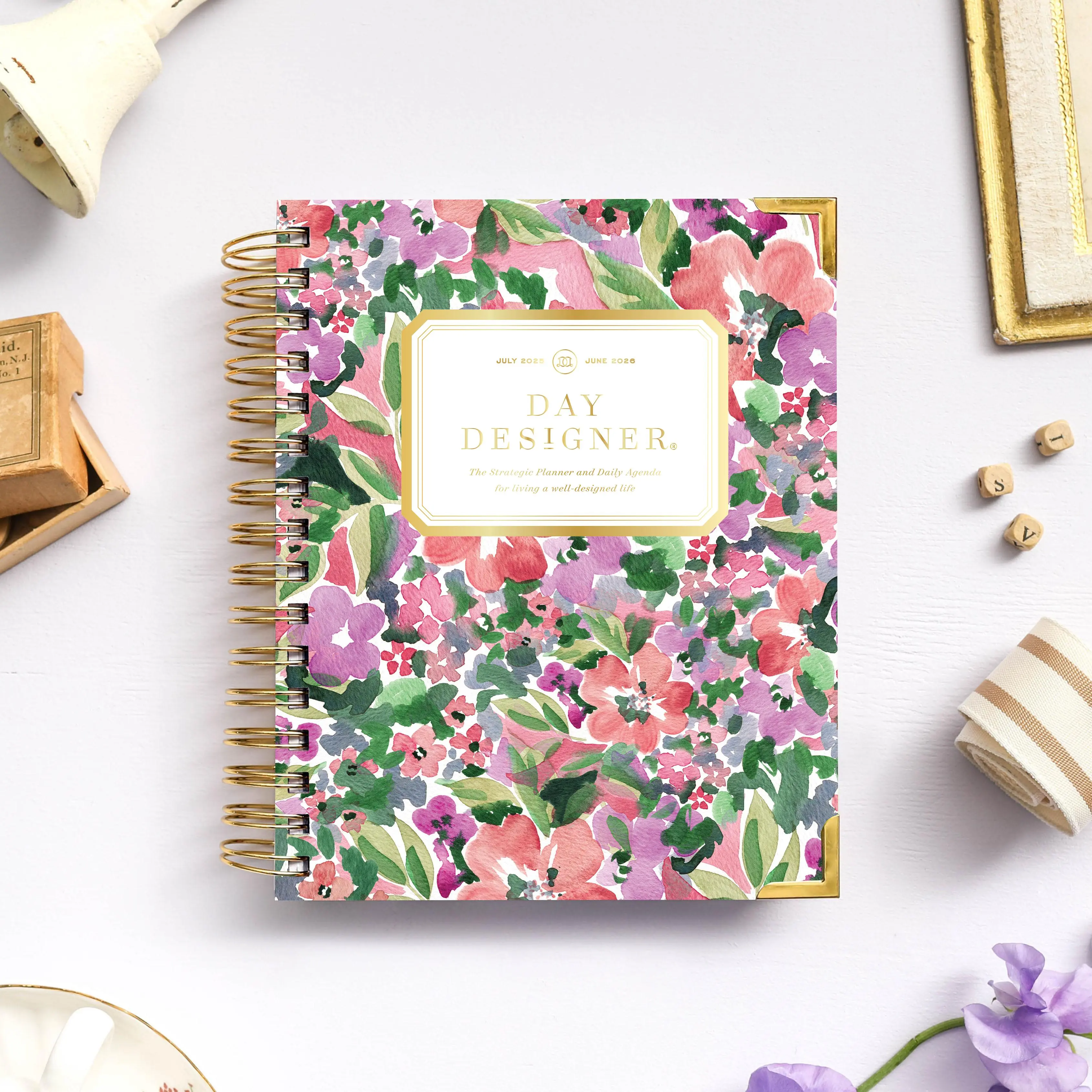 2025-26 Mini Daily Planner: Ula Bloom