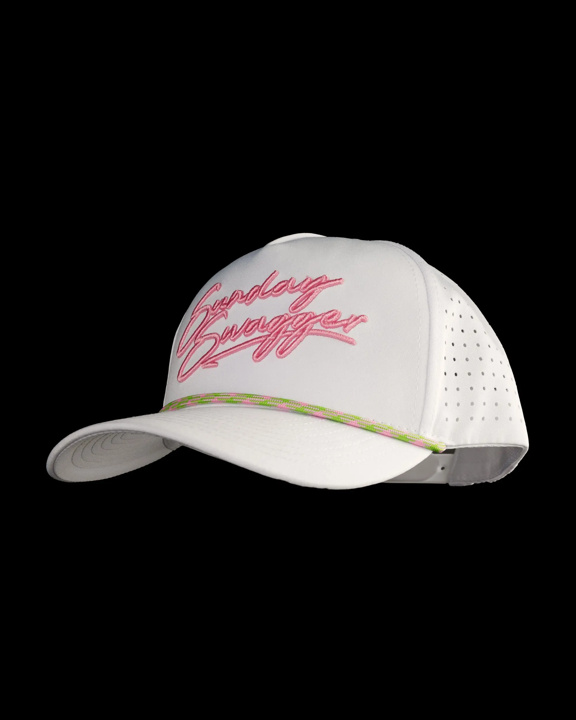 Men's Embroidered Snapback Hat - Bird's Eye Pattern, Adjustable, for Casual Streetwear & Golf (Mens Hats)