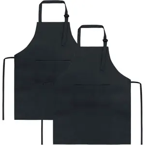 Children's apron with pockets, 2-piece set Children's chef apron Suitable for cooking, baking, and painting