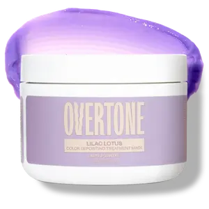 Lilac Lotus Color Depositing Treatment Mask for Gentle Nourishing Haircare with Jojoba & Coconut Oils Non-Damaging Semi-Permanent Color Lasts 2-3 Weeks