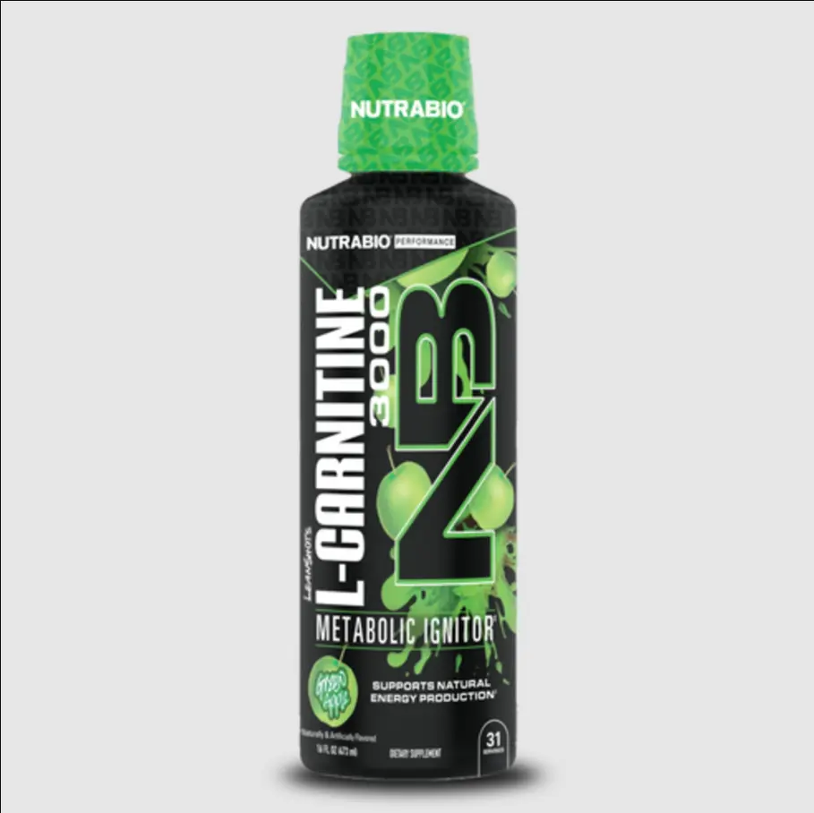 NutraBio Liquid L-Carnitine 3000 Dietary Supplement – Stimulant-Free Metabolic Ignitor, Mitochondrial Energy & Recovery Support for Fitness, Healthcare, Vitamin Needs