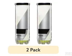 (2 pack)  Titanium All Court Tennis Balls, 3 Ball Can