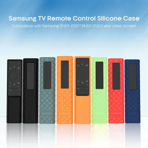 Remote Control Silicone Protective Cover for Bn59 Samsung TV Remote, Durable Scratch-Resistant Case, Ergonomic Grip, Compatible Models, Tv Remote Covers