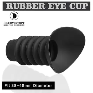 DISCOVERYOPT Rubber Eyecup | Ocular Lens Extender Cover Outer Diameter: 38-48 mm