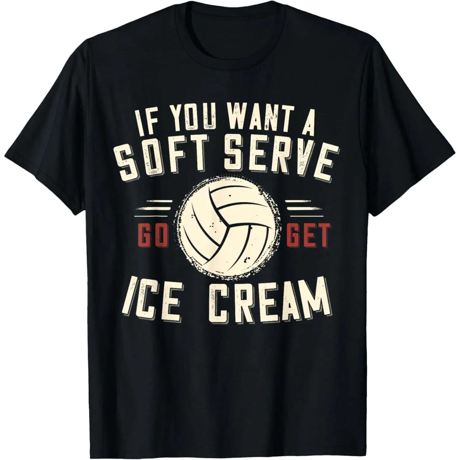 Women's Regular Knit Short-Sleeve Volleyball Graphic Sporty Sports Top - Athletic Shirt for Teens, Sporty Sports Tops