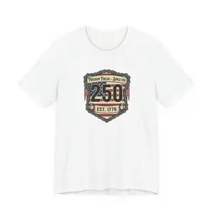 Freedom Fueled 250 Chain Badge - Women's T-Shirt | Bella+Canvas 3001