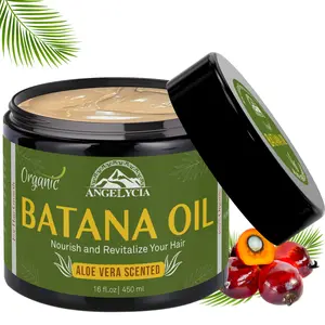 ANGELYCIA  Dr. Sebi Raw Batana Oil, Organic and Natural Ingredients, Promotes   for Men & Women, 100% Pure 16oz   oil Haircare Restore healthy hair