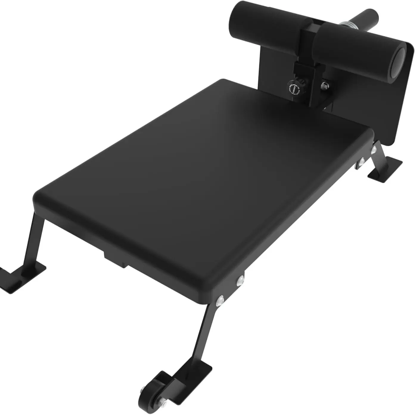 Nordic Curl Bench, Adjustable Hamstring and Glute Bench for Home Gym | Nordic Bench with Wheels,Workout Bench for Garage Gym