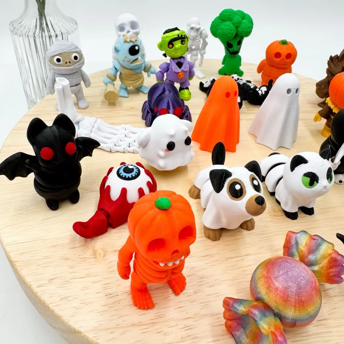 Halloween Mini Pocket Friends Figurines Collect Them All - Collectible Figurines