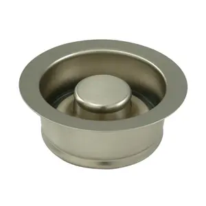 212 MAIN BS3008 Garbage Disposal Flange - Satin Nickel, Plumbing Accessories, Bathroom Fixtures