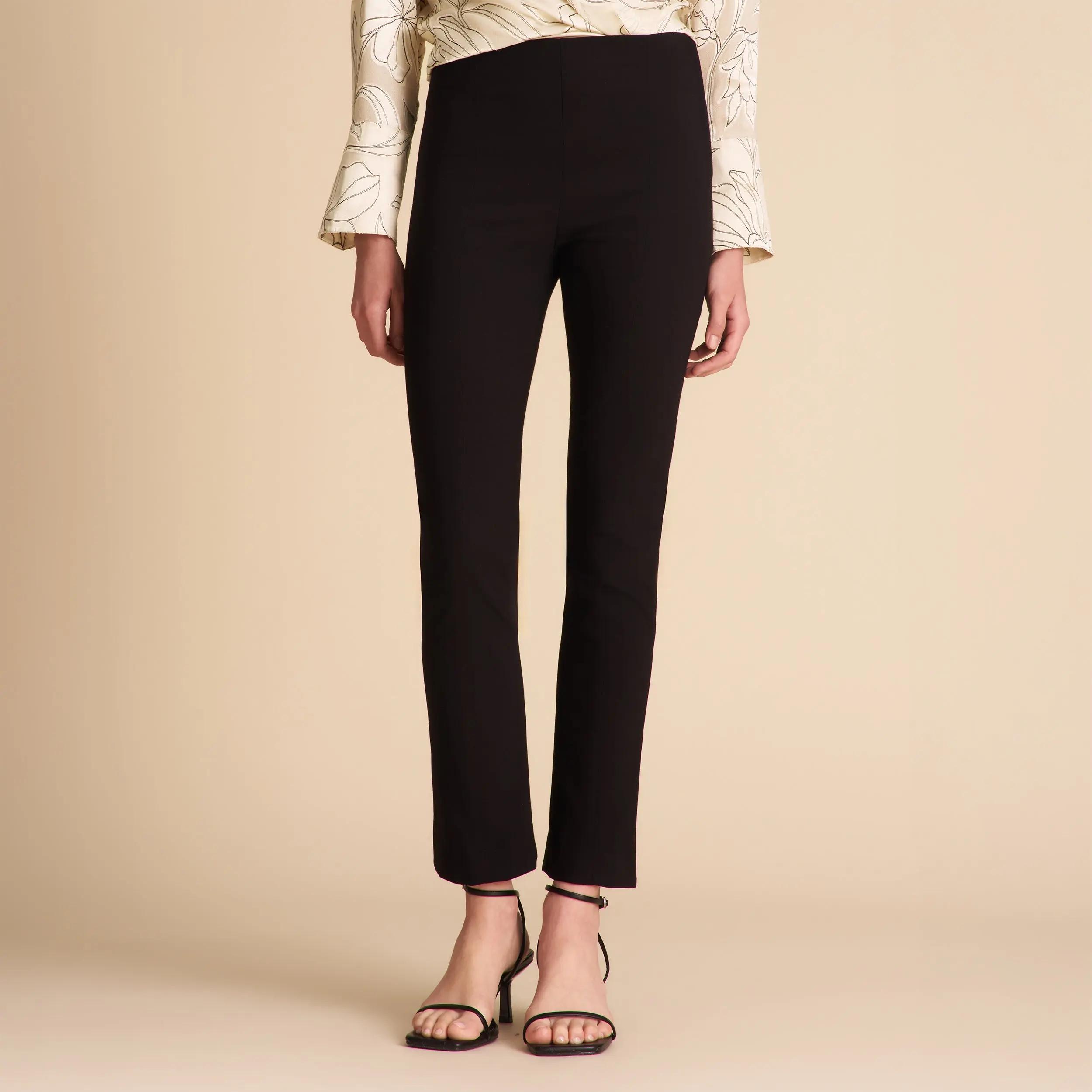 Foster Cigarette Pant - PowerStretch :: Black
