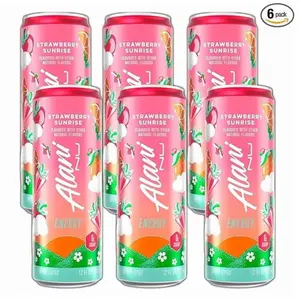 Alani strawberry sunrise 6 pack 12 oz cans