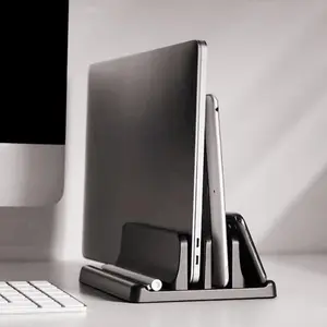 Laptop Stand, Tablet & Laptop Holder, Laptop Storage Rack, Tablet & Laptop Accessories for Home Office, Desktop Tablet & Laptop Stand