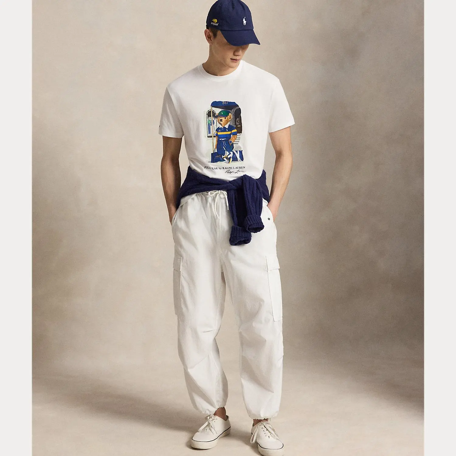 Polo Ralph Lauren - US Open Classic Fit Polo Bear T-Shirt