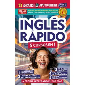 Inglés Rápido. 5 Cursos En 1 / Quick English. 5 Courses in 1 -- Inglés En 100 Días - Paperback