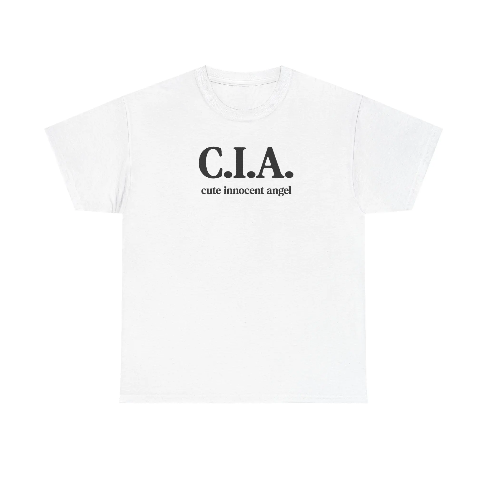 C.I.A. Cute Innocent Angel 100% Cotton Tee
