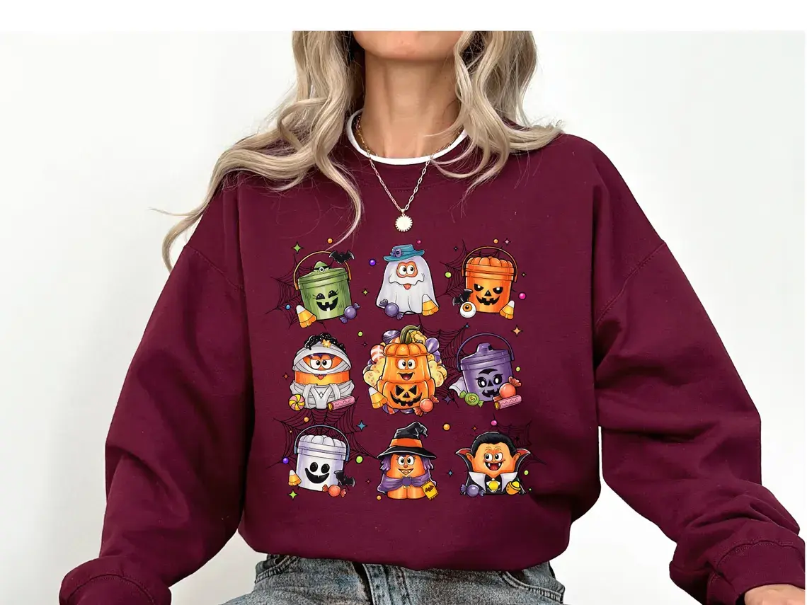 Spooky Nuggets Sweatshirt, Halloween Funny Sweater, Chicken Nuggets Sweatshirt, Halloween Nuggets Shirt, Halloween Gift