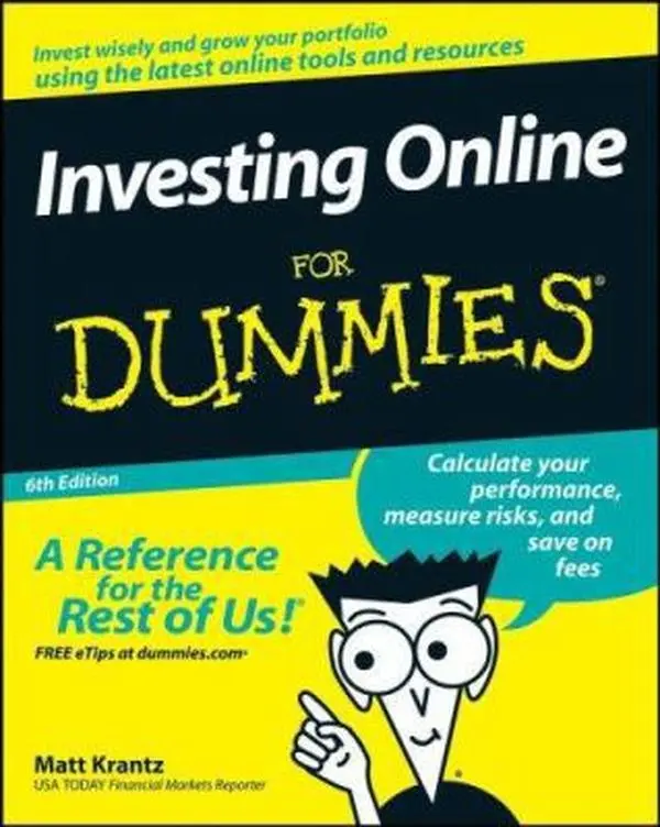 USED Book - Investing Online For Dummies by Matt Krantz (Paperback) - english