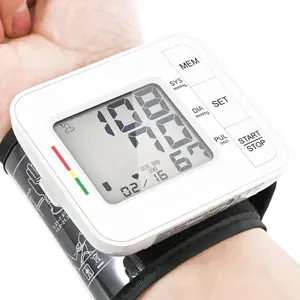 Blood Pressure Monitor for Home Use,Automatic Wrist Blood Pressure Monitor,Adjustable Wrist Blood Pressure Cuff (5.3-8.5") 2*90 Reading Memory Digital Blood Pressure Machine with Carrying Case