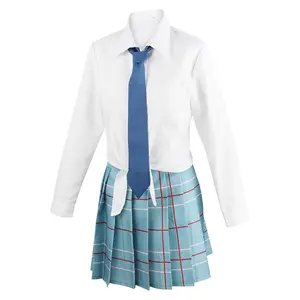 Marin Kitagawa Cosplay Full Set Costume My Dress-Up Darling High-Quality Fabric 100% Character Restoration Perfect for Conventions and Photoshoots Anime-Inspired School Uniform - Clothes, Everyday