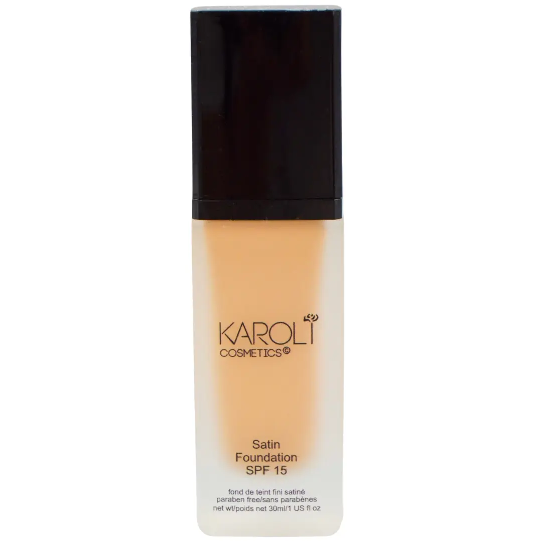 Karoli Cosmetics Satin Liquid Foundation SPF 15