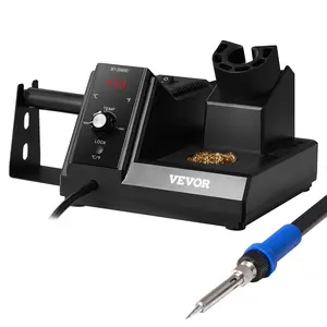 VEVOR Soldering Iron Station 80W Digital Display Soldering Station Kit & 5 Iron Tips