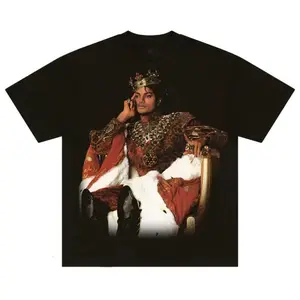 Michael Jackson Vintage Graphic T Shirt, Unisex Short Sleeve, Retro 90s