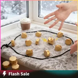 Magnetic Chess & Strategy Game for 2-4 Players Includes 20 Game Magnets and Integrated Rope Closure butter bird bubble