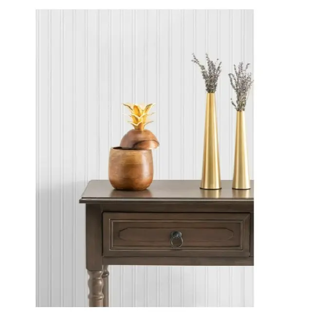 Beadboard Paintable Expanded Vinyl Wallpaper 20.9in x 33ft 56.4 Sq. ft. - Perfect for Any Room