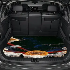 A piece of crystal velvet with magic color and shadow pattern is durable and easy to clean, keeping the vehicle clean and tidy.Upholstery protection for SUVs, trucks and cars-hard-wearing, non-slip, car boot mat Car Interior Accessory