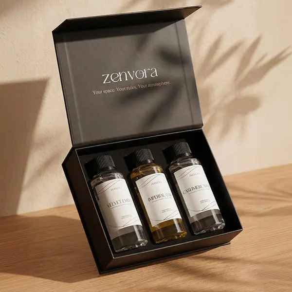 Zenvora Fragrance Box with 3 Essential Oils