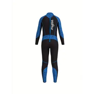 Boys Wetsuit Neoprene Back Zip Wet Suits, Full Body Wetsuits Keep Warm Swimsuits for Swimming Surfing Kayaking