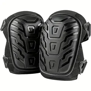 1 Pair of Heavy-Duty Premium Knee Pads - Super Protective, Non-Slip, Wear-Resistant, Waterproof, Velcro Closure, Suitable for Home Repair, Decoration, Labor Work, and Outdoor Activities
