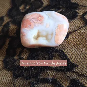 30g/50g/100g Pink Agate Natural Tumbled Crystal, Sakura Agate Natural Crystals Quartz Minerals, Table Decoration, Home Ornament, Very beautiful pink stone, DIY decorative stone, best gift for her, Unique Gift Choice
